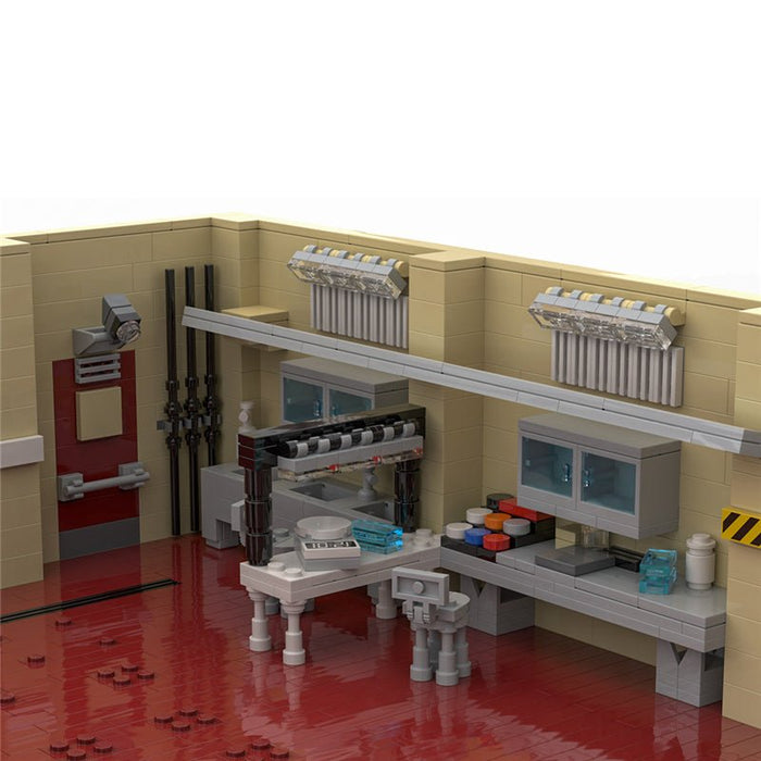 MOC - 49863 Breaking Bad Superlab - "Hydrofluoric Acid Will Do The Job" Scene - LesDiy - MOC -