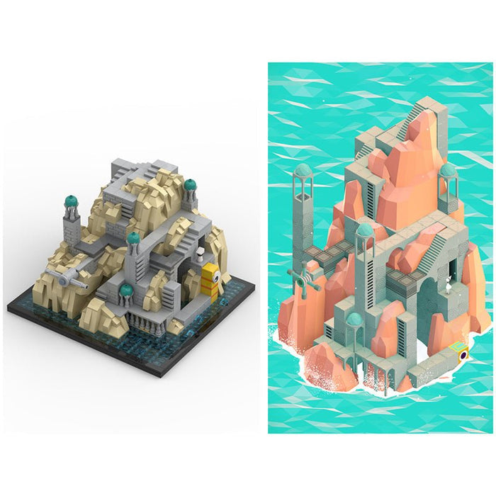 MOC - 50337 Monument Valley - The Descent - LesDiy - MOC -
