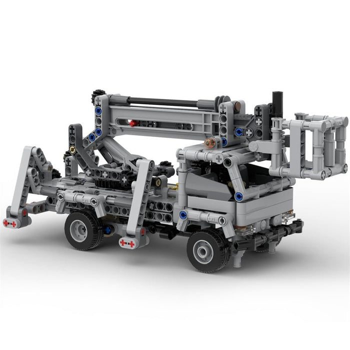 MOC - 51575 Cherry Picker Truck - LesDiy -