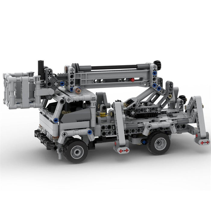 MOC - 51575 Cherry Picker Truck - LesDiy -