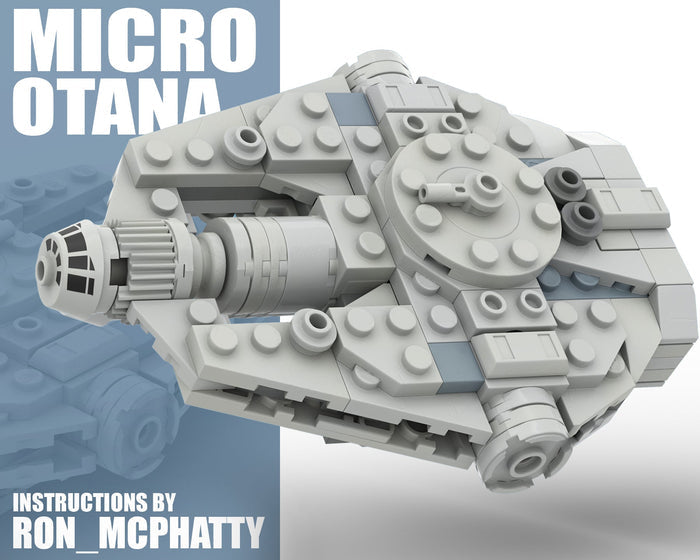 MOC - 51638 Micro Otana Space Wars Science Fiction Spacecraft - LesDiy - Locomotive -
