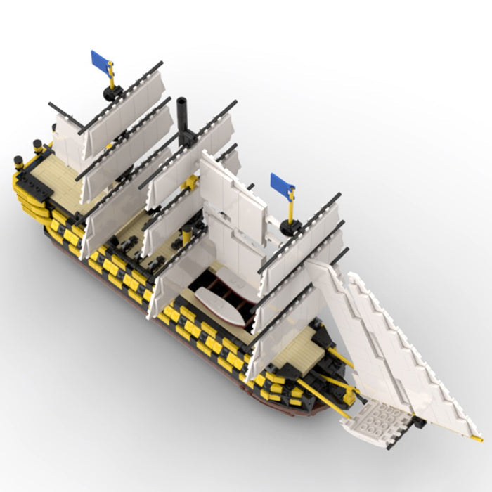 MOC - 52315 1/200 HMS Victory Model Building Blocks - LesDiy -