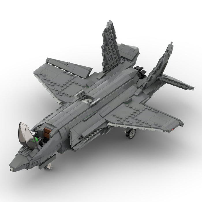 MOC - 52862 1:34 Scale Lockheed Martin F - 35 A (Airforce Variant) Lightning - LesDiy -