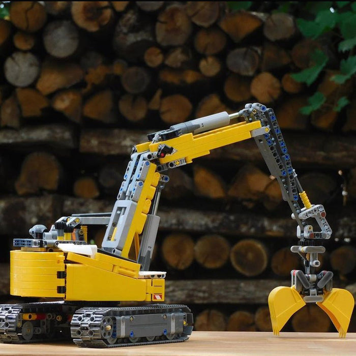MOC - 53035 42055 - D model: Excavator Building Blocks - LesDiy -