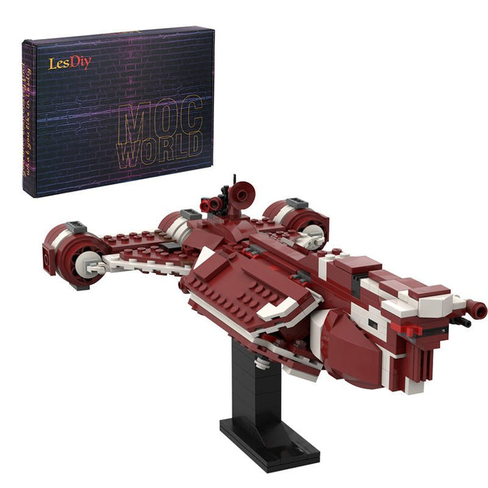 MOC - 53149 Consular Class Cruiser (Micro Fleet Scale) - LesDiy - MOC -