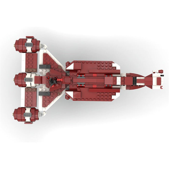 MOC - 53149 Consular Class Cruiser (Micro Fleet Scale) - LesDiy - MOC -