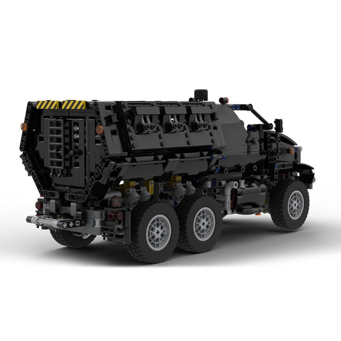 MOC - 54624 The Beast MRAP Truck - LesDiy -