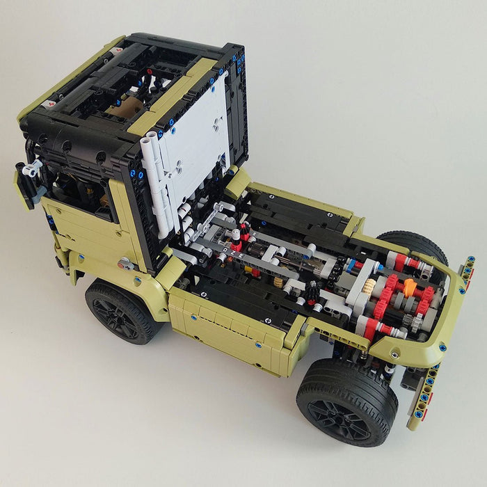 MOC - 54745 Technology 42110 Model B Truck Model - LesDiy -