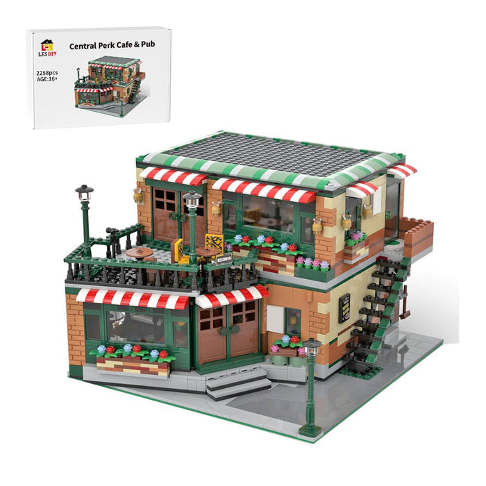 MOC - 54894 Modular Central Perk Cafe & Pub - LesDiy - MOC -