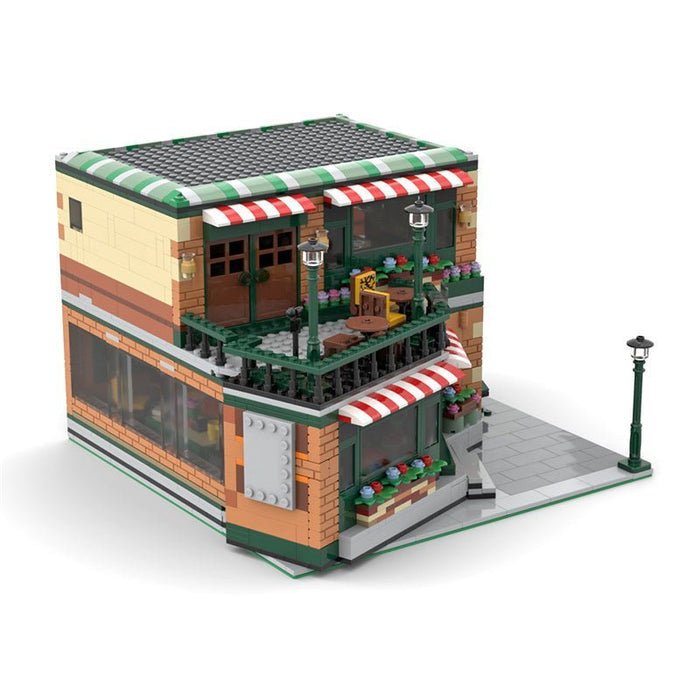 MOC - 54894 Modular Central Perk Cafe & Pub - LesDiy - MOC -