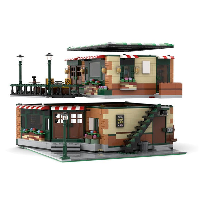 MOC - 54894 Modular Central Perk Cafe & Pub - LesDiy - MOC -