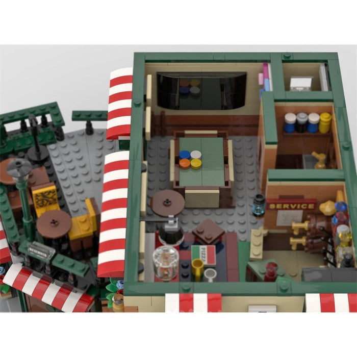 MOC - 54894 Modular Central Perk Cafe & Pub - LesDiy - MOC -