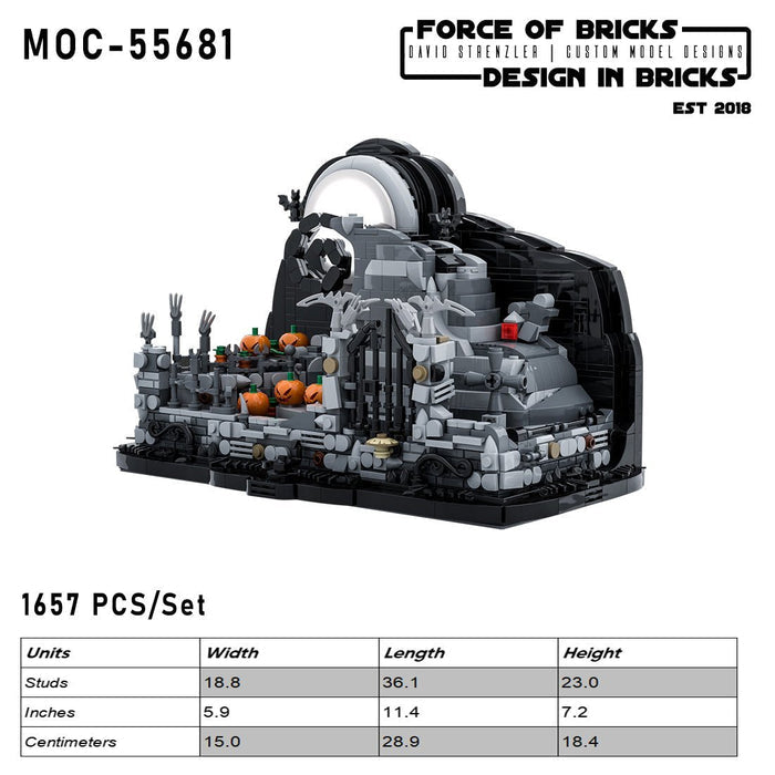 MOC - 55681 Spiral Hill (fobnbc001) - LesDiy - MOC -
