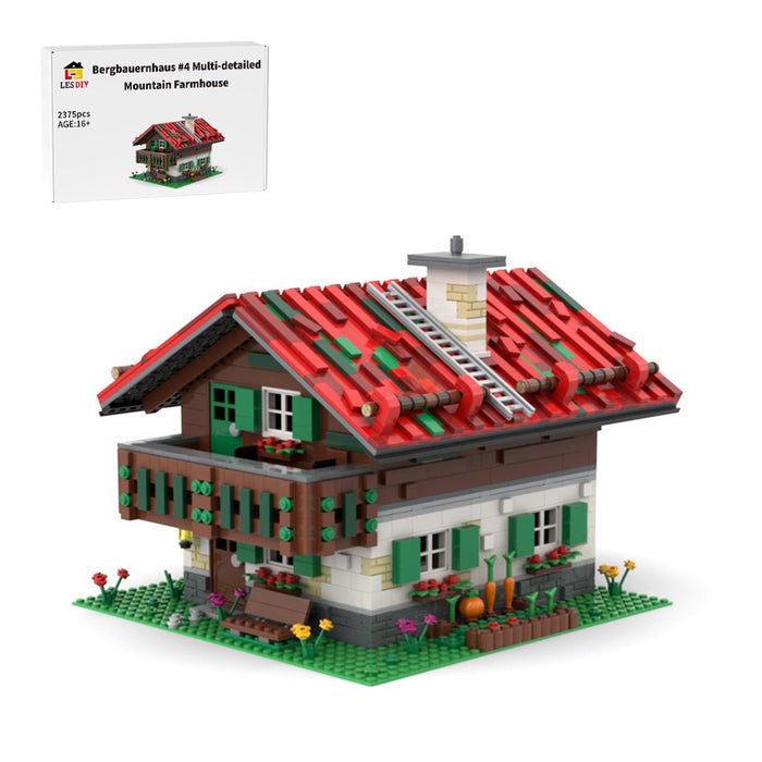 MOC - 55694 Mountain Farmhouse - LesDiy - MOC -