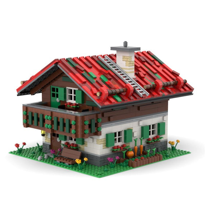 MOC - 55694 Mountain Farmhouse - LesDiy - MOC -