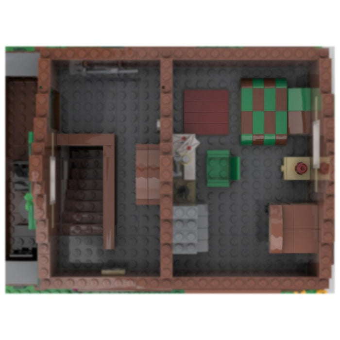 MOC - 55694 Mountain Farmhouse - LesDiy - MOC -