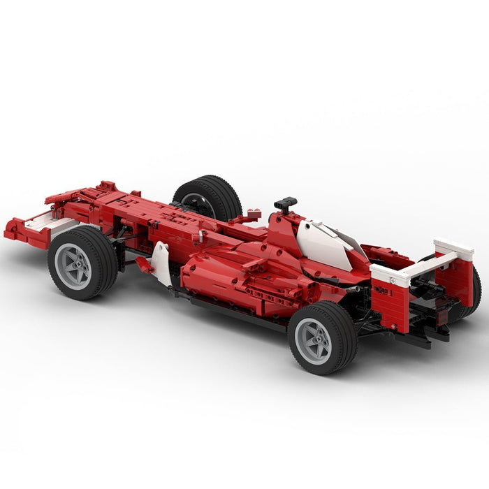 MOC - 55987 F2004 1/8 Scale Formula Racing Car - LesDiy -