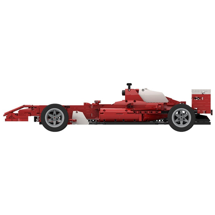 MOC - 55987 F2004 1/8 Scale Formula Racing Car - LesDiy -