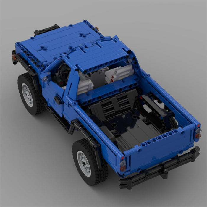 MOC - 56024 Trophy Trial Truck - LesDiy - MOC -