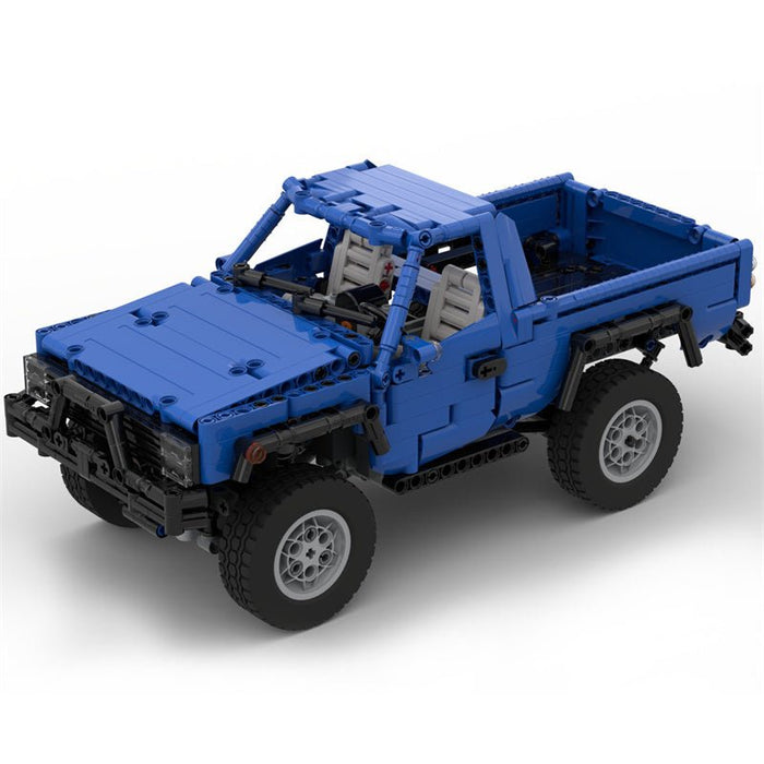 MOC - 56024 Trophy Trial Truck - LesDiy - MOC -