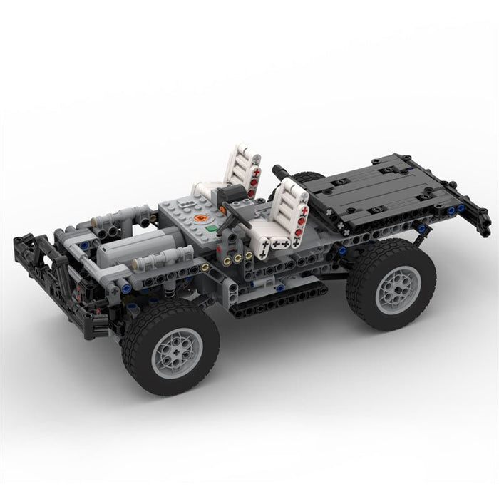 MOC - 56024 Trophy Trial Truck - LesDiy - MOC -