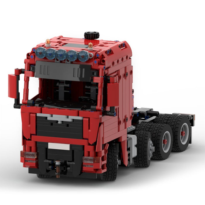 MOC - 56213 Modern Heavy Truck Building Blocks Set - LesDiy -
