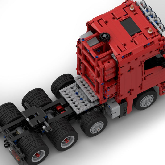 MOC - 56213 Modern Heavy Truck Building Blocks Set - LesDiy -
