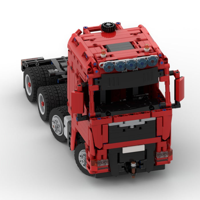 MOC - 56213 Modern Heavy Truck Building Blocks Set - LesDiy -