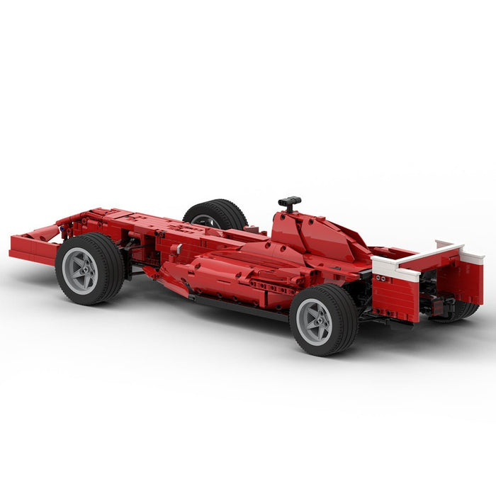 MOC - 56457 F2007 1/8 Scale Formula Racing Car - LesDiy -