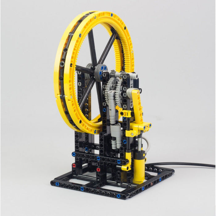 MOC-57096 Vertical Pneumatic Engine Building Blocks-LesDiy-MOC-