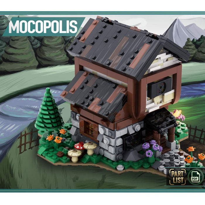 MOC - 57549 Mini Medieval House - LesDiy -