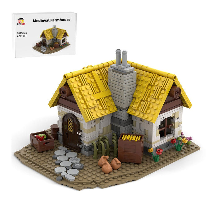 MOC - 58003 Medieval Farmhouse - LesDiy - MOC -
