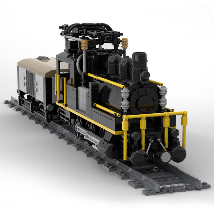 MOC - 58561 Swiss Electrified Steam Locomotive - LesDiy - MOC -