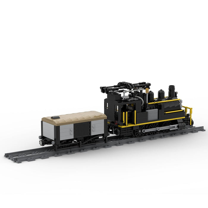MOC - 58561 Swiss Electrified Steam Locomotive - LesDiy - MOC -
