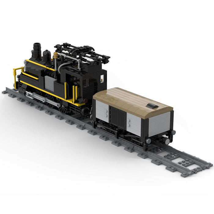 MOC - 58561 Swiss Electrified Steam Locomotive - LesDiy - MOC -