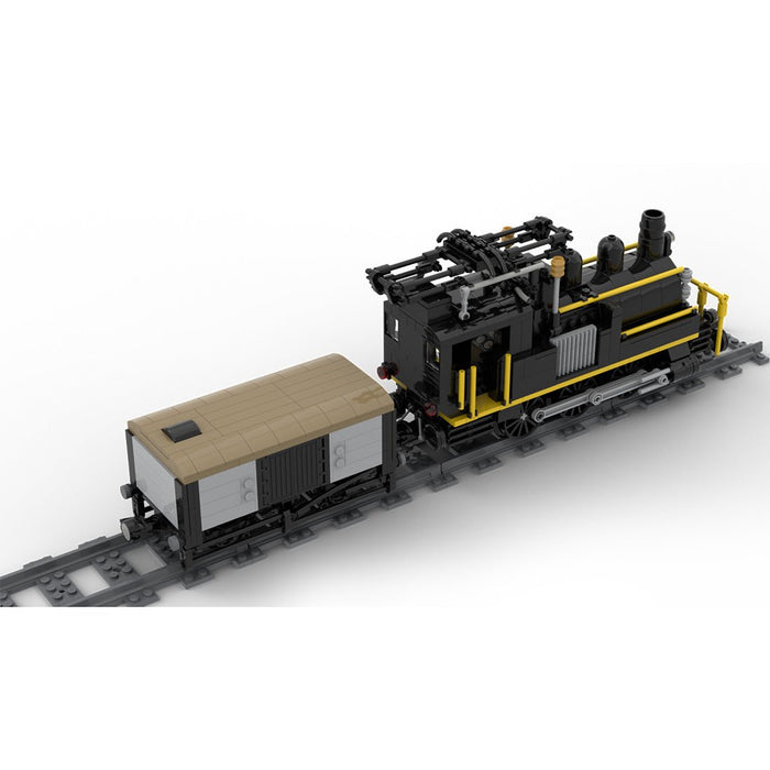 MOC - 58561 Swiss Electrified Steam Locomotive - LesDiy - MOC -