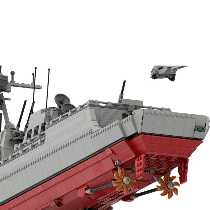 MOC - 60001 Arleigh Burke Destroyer Class IIA Building Blocks - LesDiy -