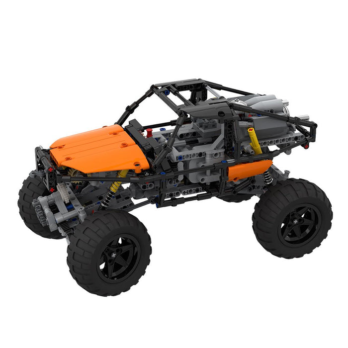 MOC-61810 Trial Crawler Enhanced Edition RC Rock Crawler Building Blocks-LesDiy-MOC-