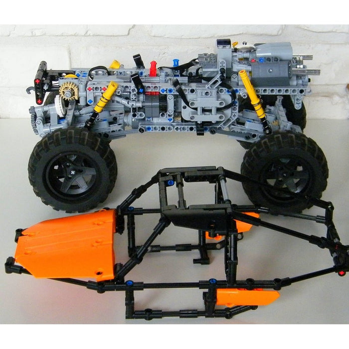 MOC-61810 Trial Crawler Enhanced Edition RC Rock Crawler Building Blocks-LesDiy-MOC-
