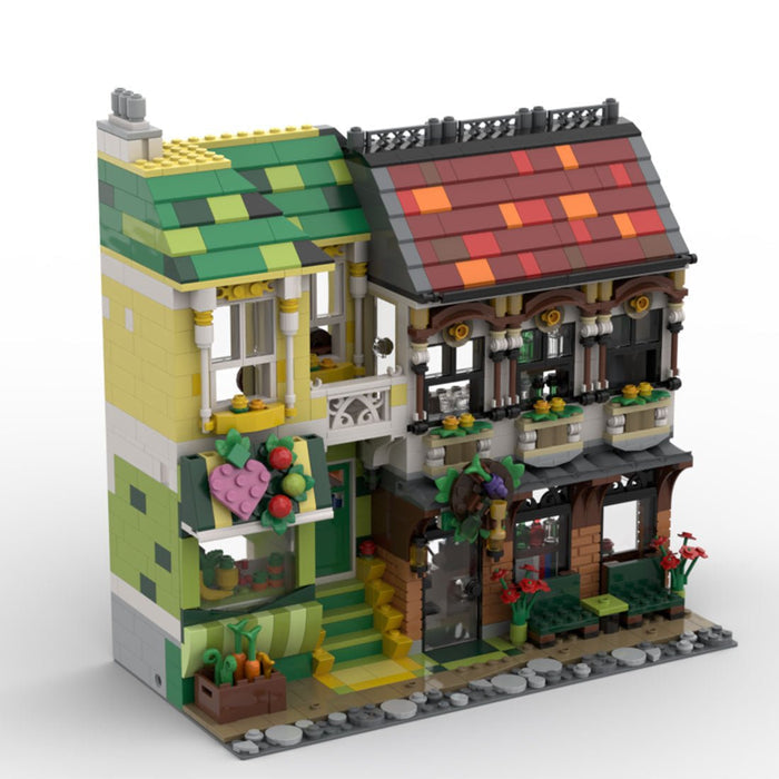 MOC - 61963 Liquor Store Model - LesDiy - Locomotive -