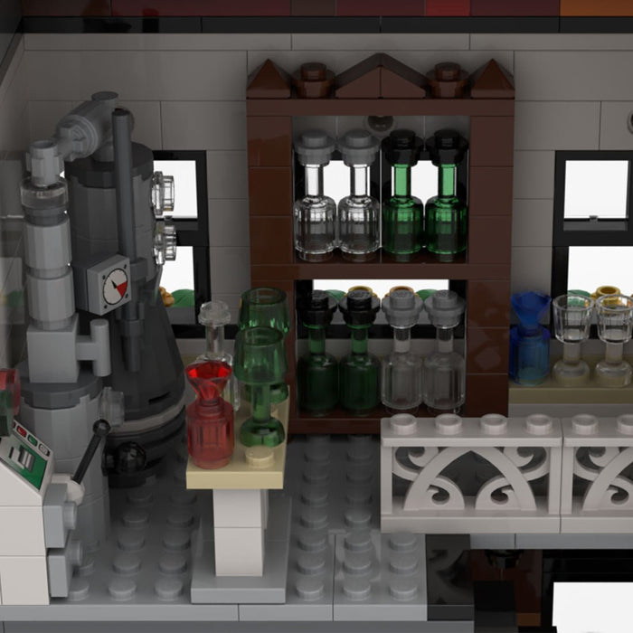 MOC - 61963 Liquor Store Model - LesDiy - Locomotive -