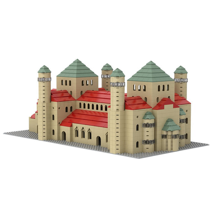 MOC - 63638 German Romanesque Church - LesDiy -