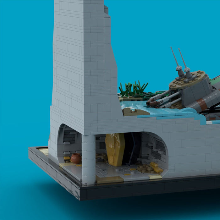 MOC - 65735 Drake's Fortune Sunken Ship - LesDiy -