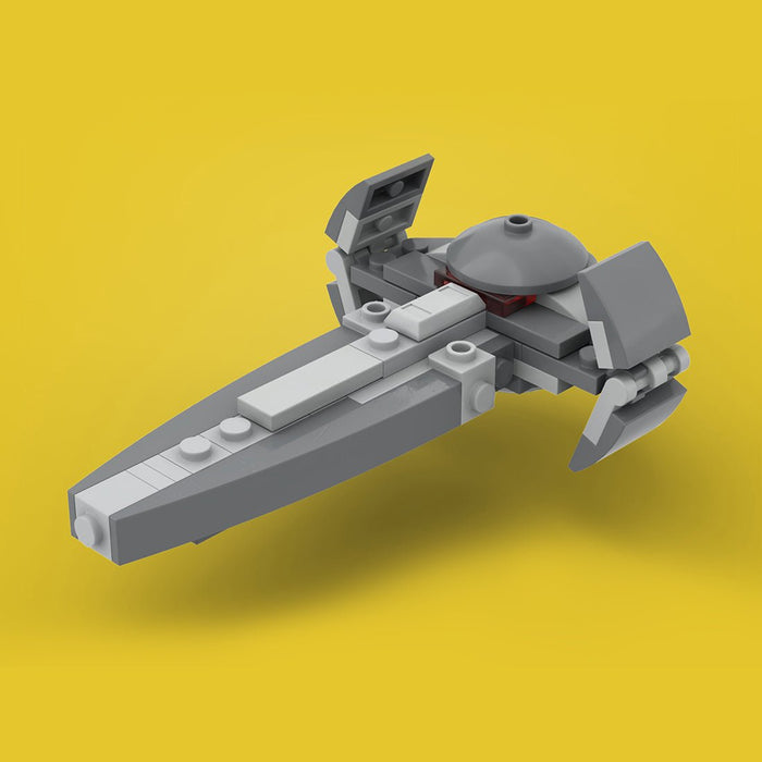MOC - 65797 Micro Nubian Royal Starship & Sith Infiltrator Building Blocks - LesDiy -