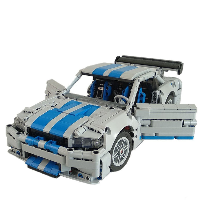 MOC - 65812 Technology R34 V2 Sports Car Model - LesDiy -