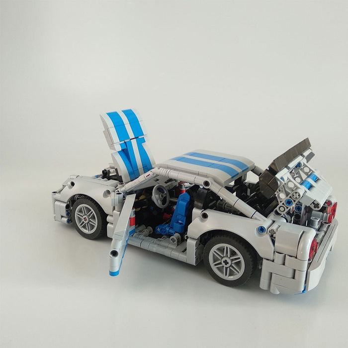 MOC - 65812 Technology R34 V2 Sports Car Model - LesDiy -