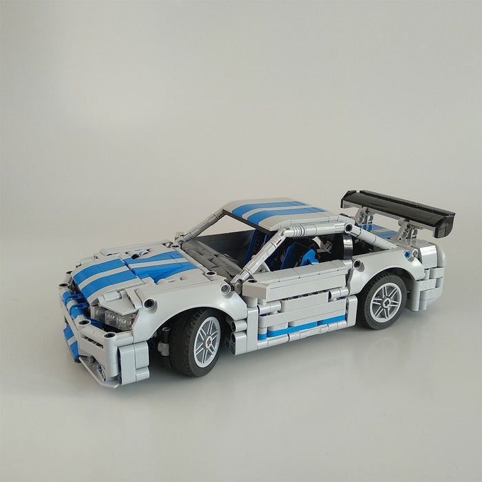 MOC - 65812 Technology R34 V2 Sports Car Model - LesDiy -