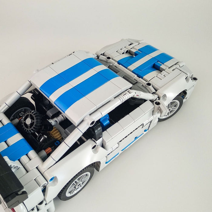 MOC - 65812 Technology R34 V2 Sports Car Model - LesDiy -
