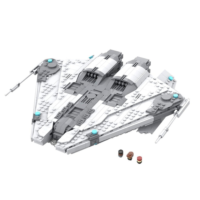 MOC - 66759 1/250 Scale Krait MK II NANO Warships - LesDiy -