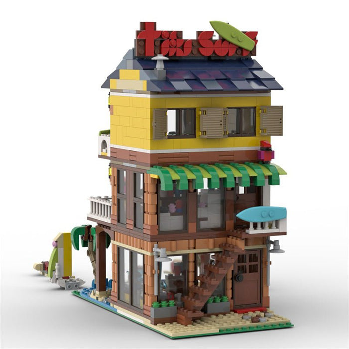 MOC - 68006 Tiki Surf Bar - LesDiy -